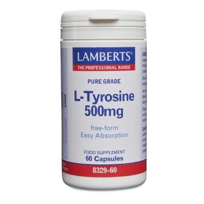 Lamberts L Tyrosine 500mg  60 caps